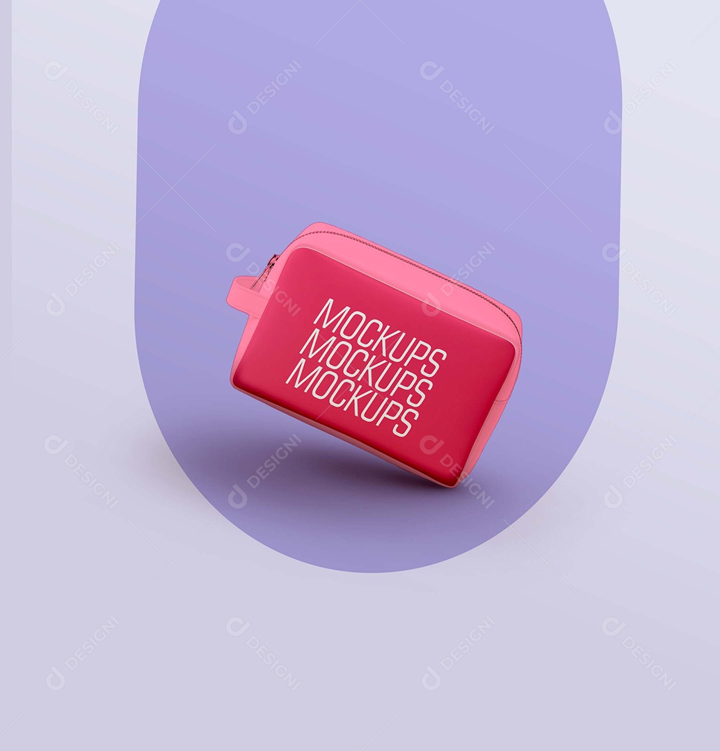 Necessaire Organizador Mockup Grátis PSD