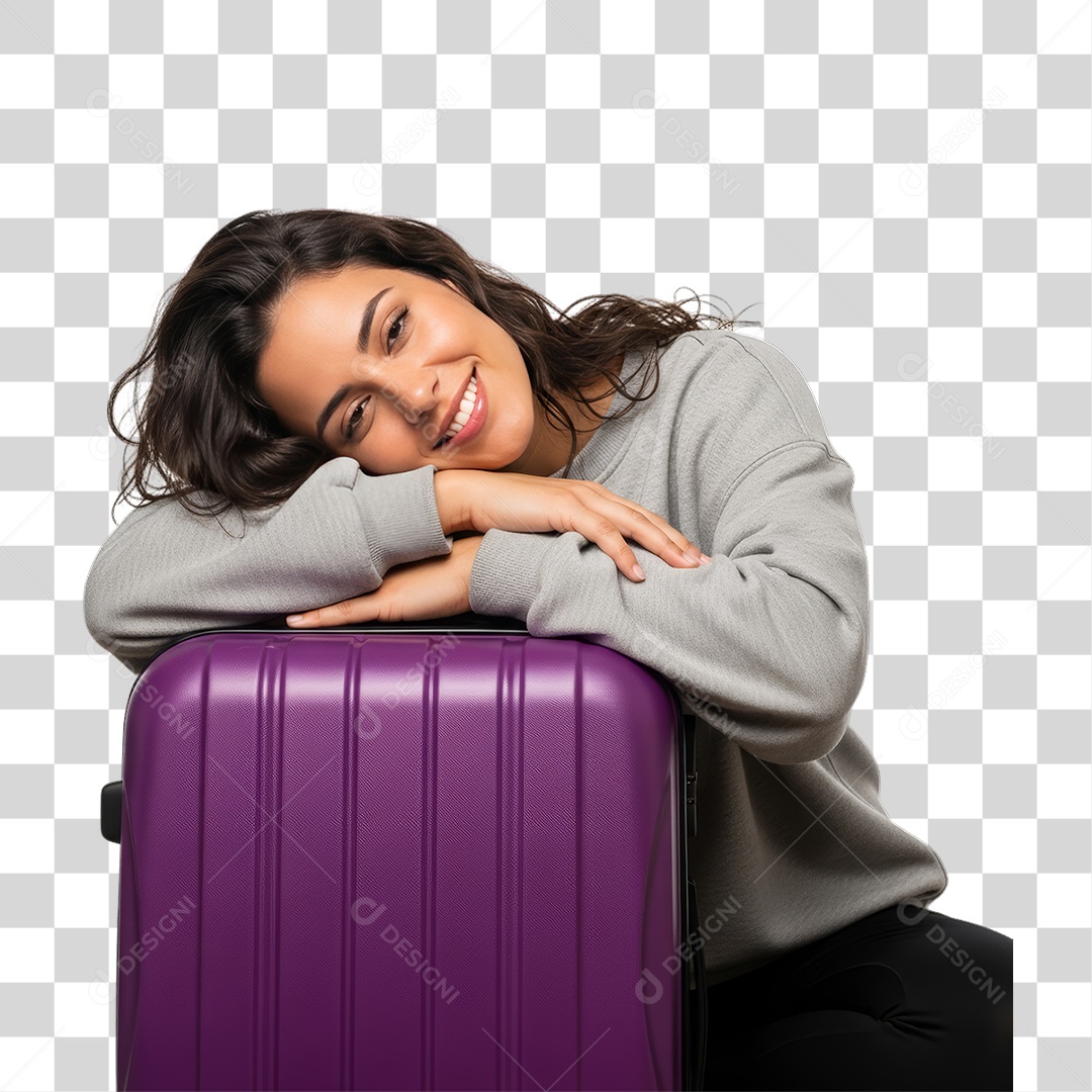 Mulher Viajante Viagens PNG Transparente