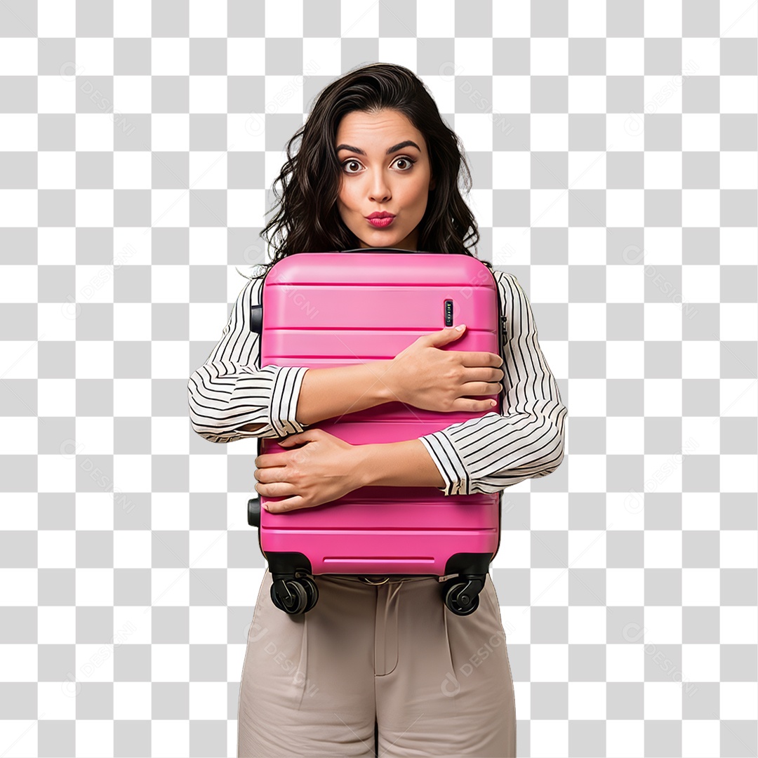 Mulher Viajante Viagens PNG Transparente