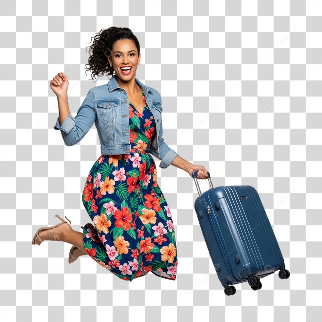 Mulher Viajante Viagens PNG Transparente