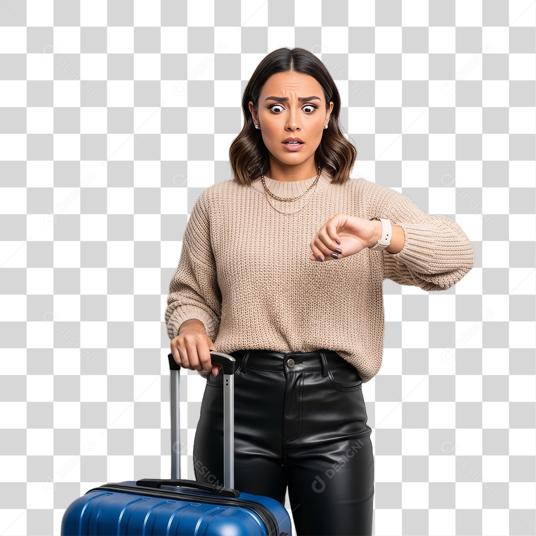 Mulher Viajante Viagens PNG Transparente