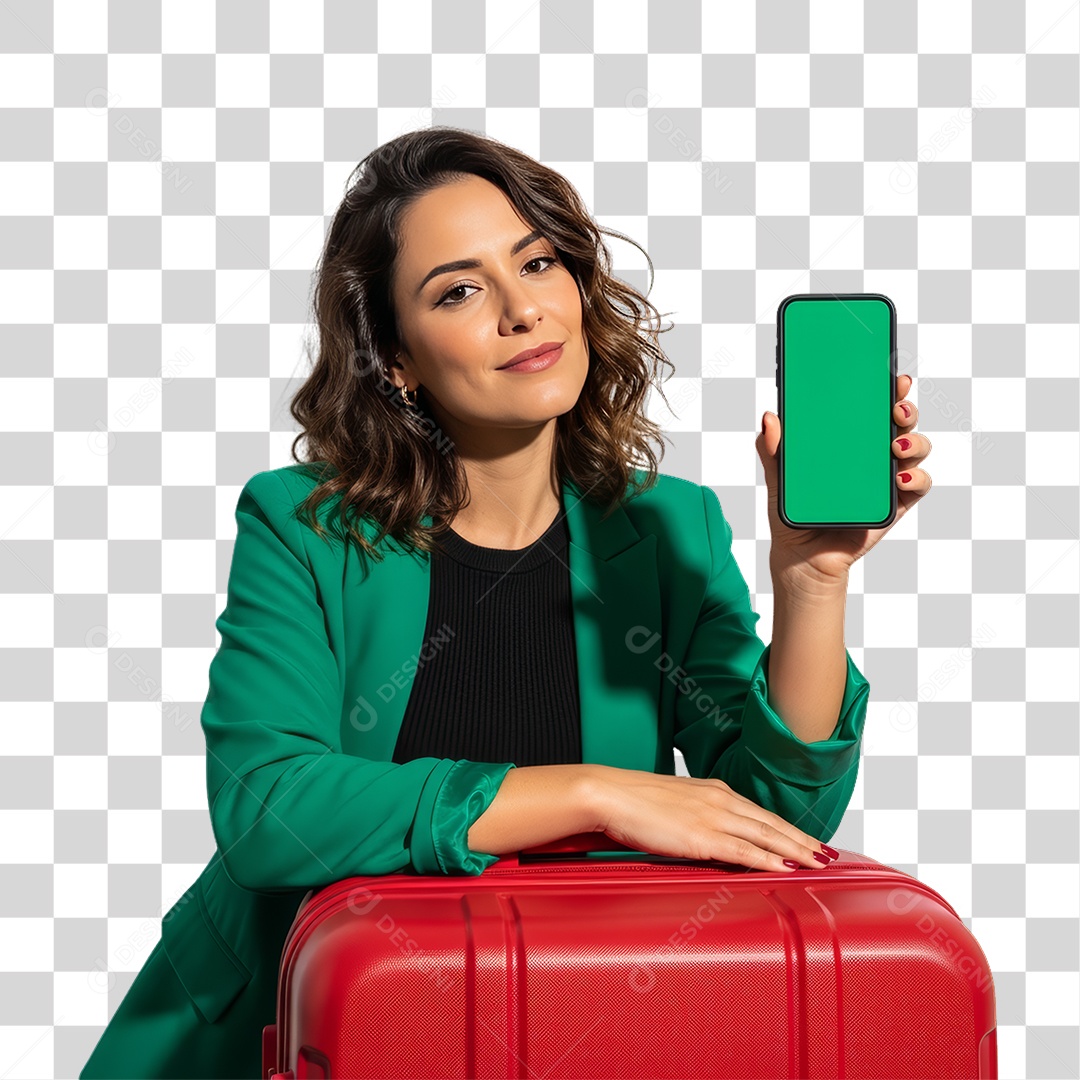 Mulher Viajante Viagens PNG Transparente