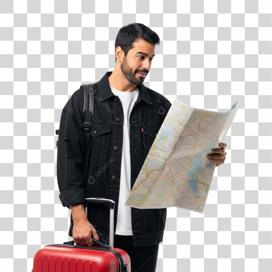 Homem Viajante Viagens PNG Transparente