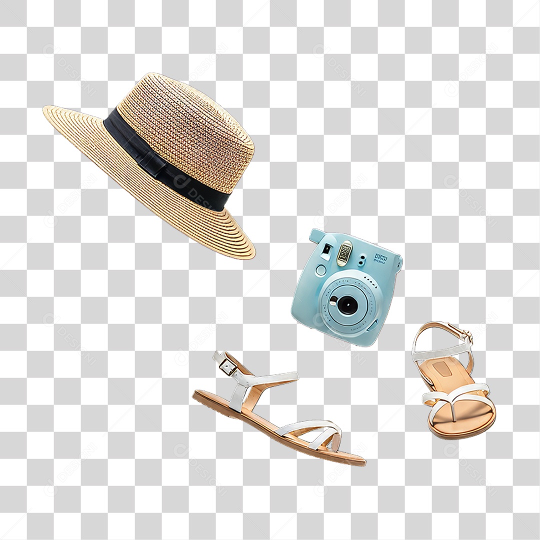 Objetos para Viagens PNG Transparente