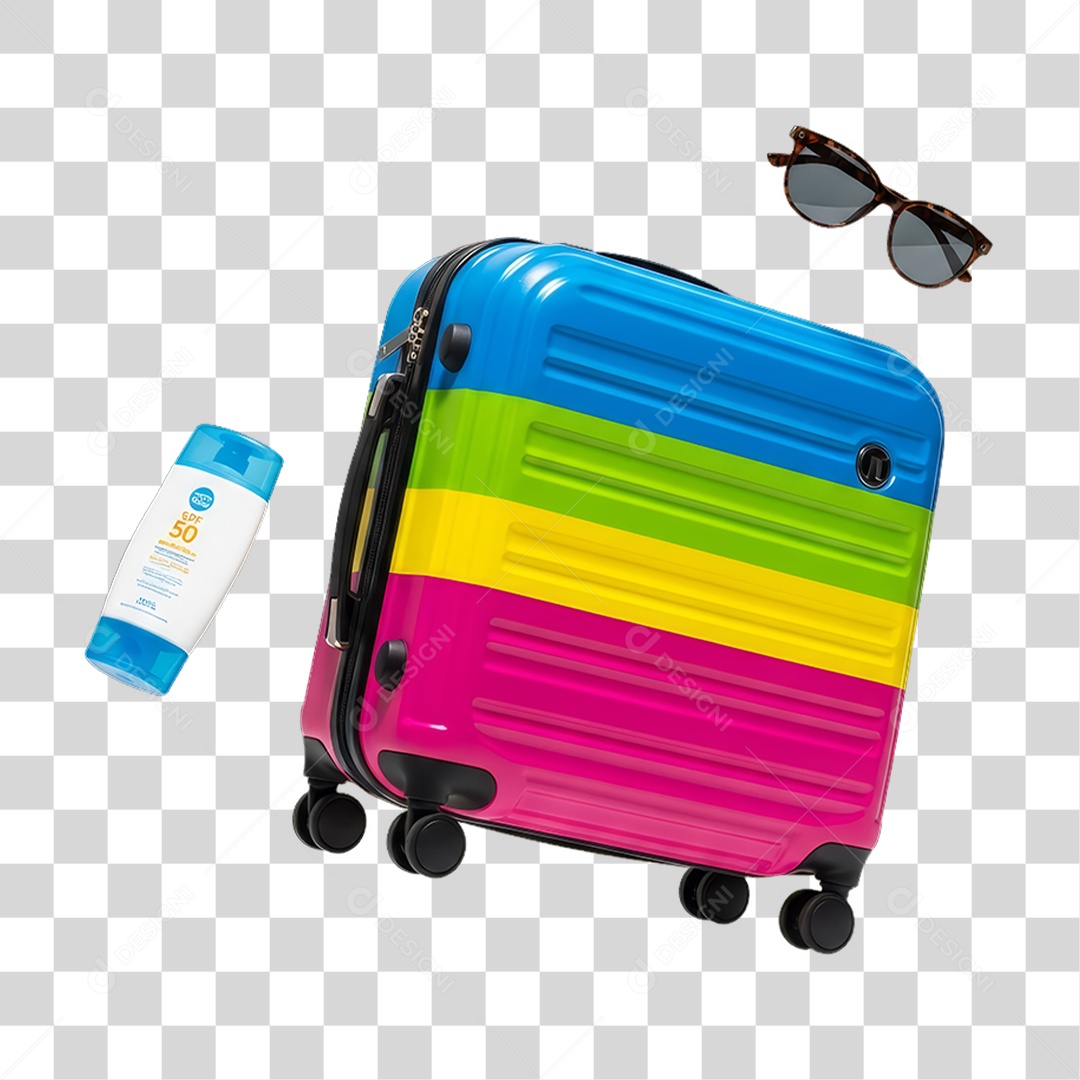 Objetos para Viagens PNG Transparente