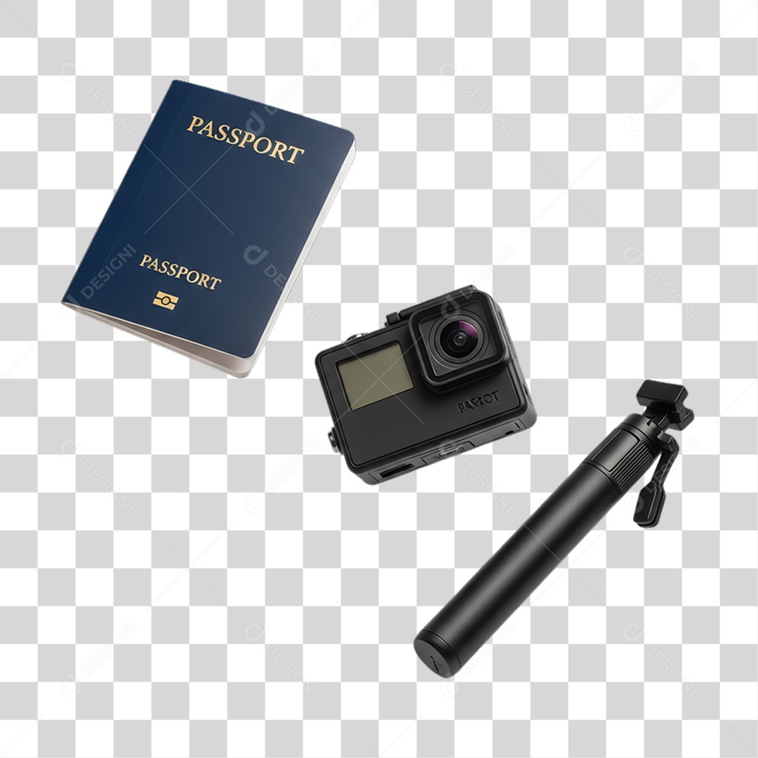 Objetos para Viagens PNG Transparente