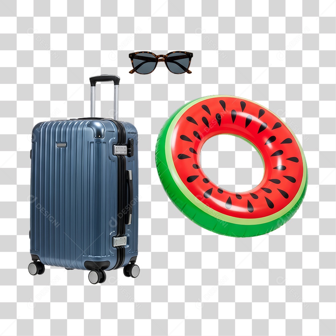 Objetos para Viagens PNG Transparente
