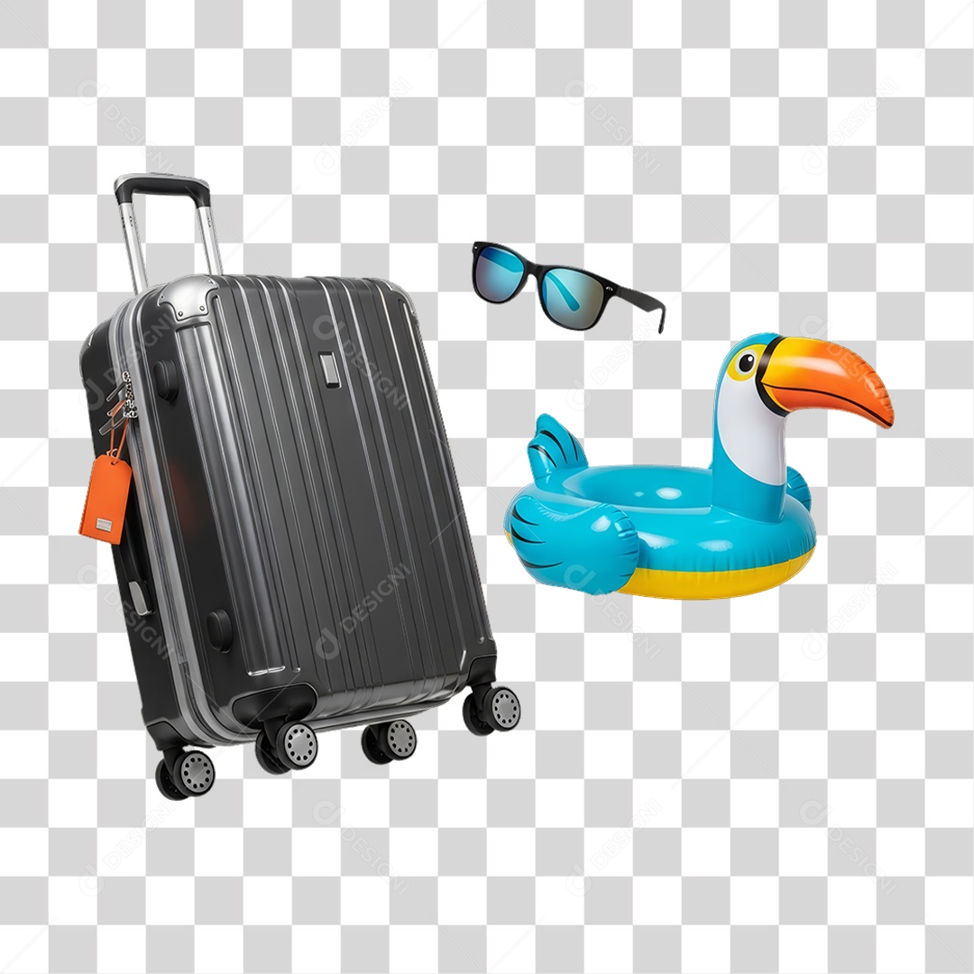 Objetos para Viagens PNG Transparente