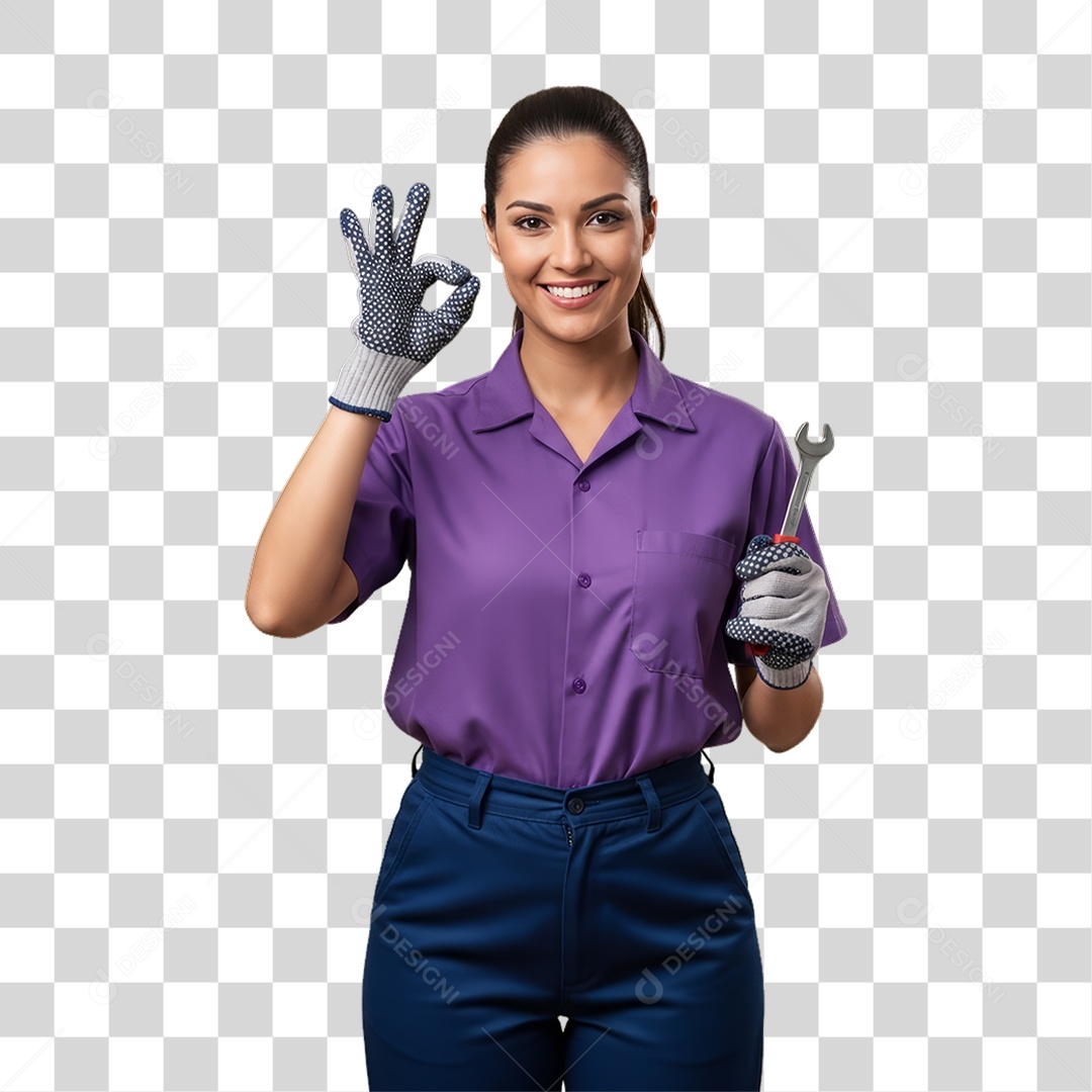 Profissional Mecânica PNG Transparente