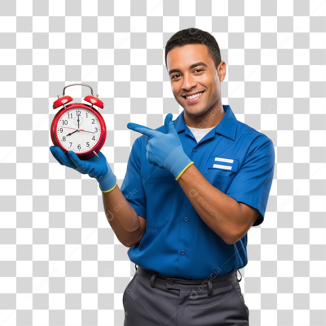 Profissional Mecânico PNG Transparente