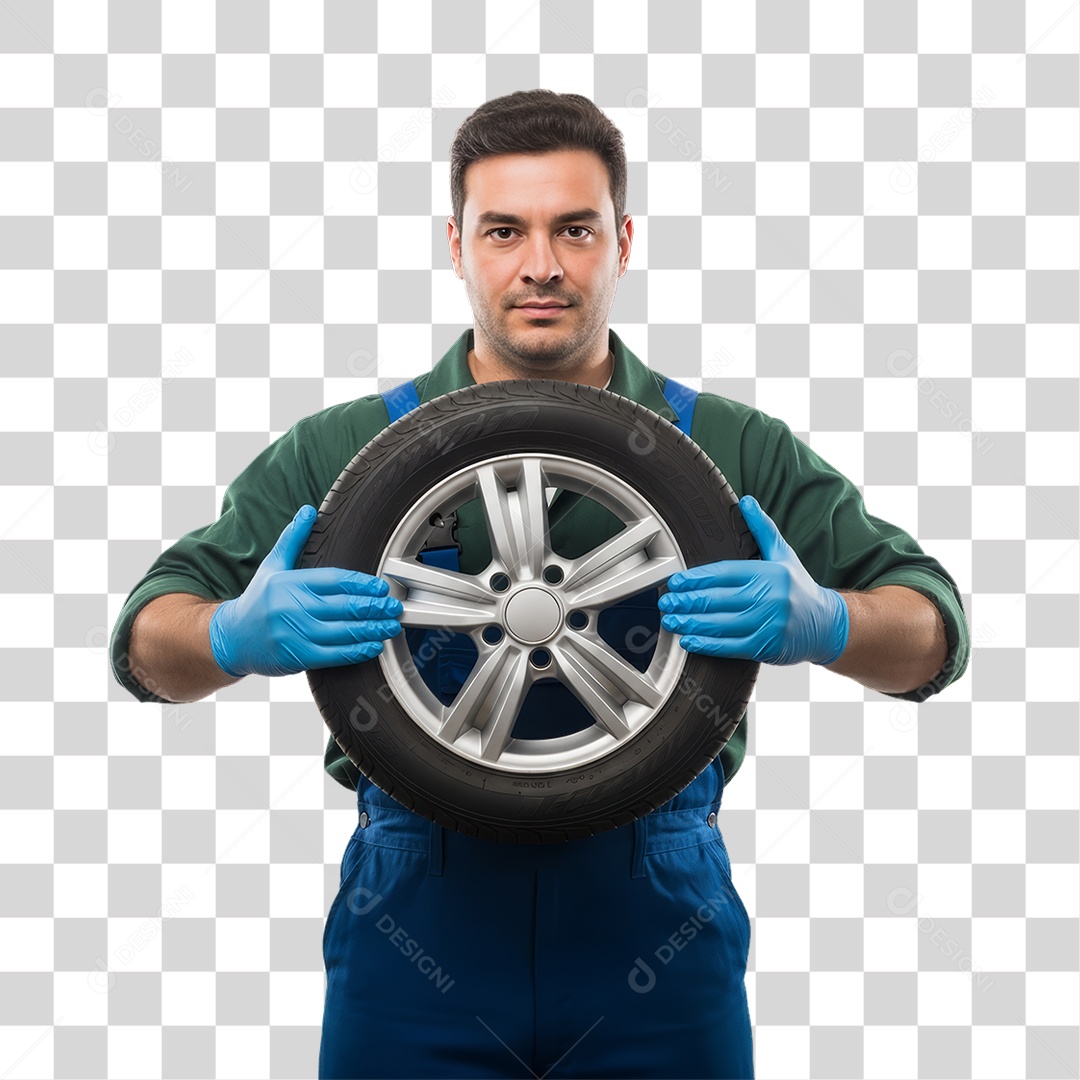 Profissional Mecânico PNG Transparente