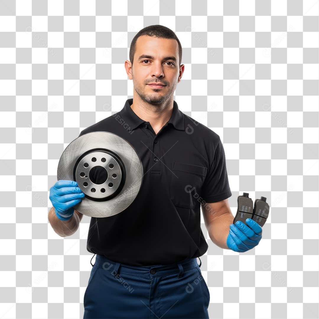 Profissional Mecânico PNG Transparente