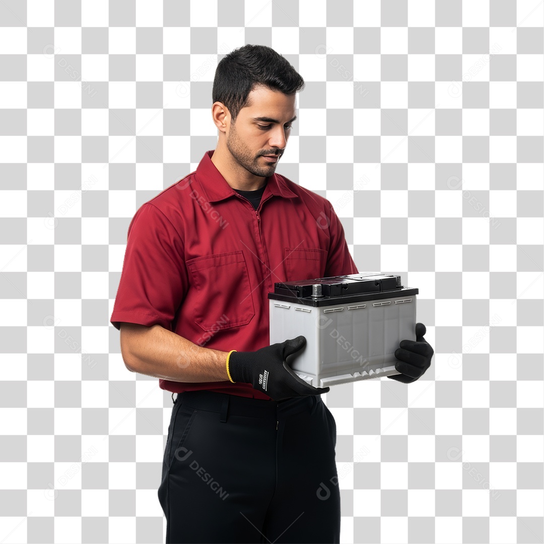 Profissional Mecânico PNG Transparente