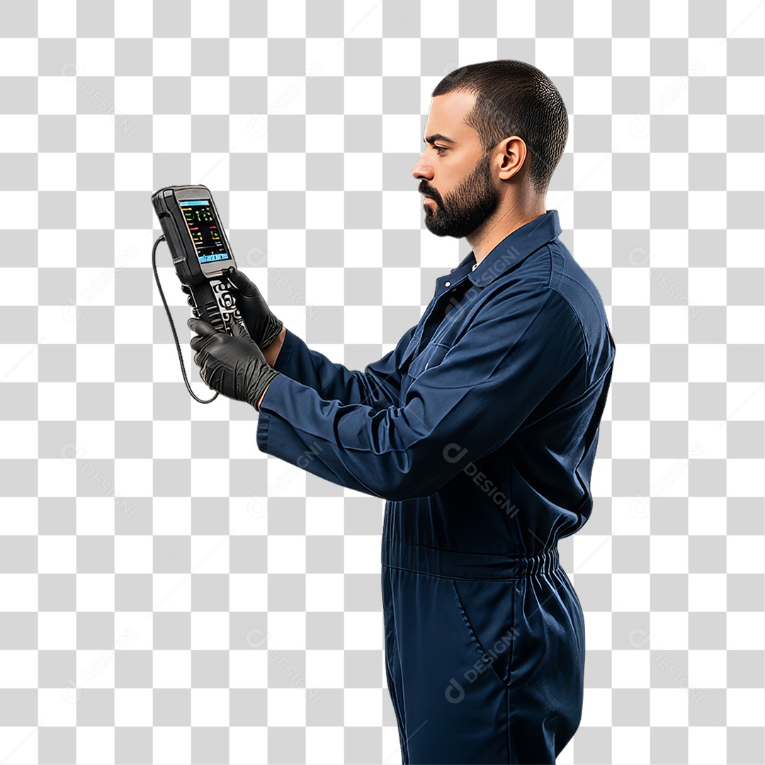 Profissional Mecânico PNG Transparente