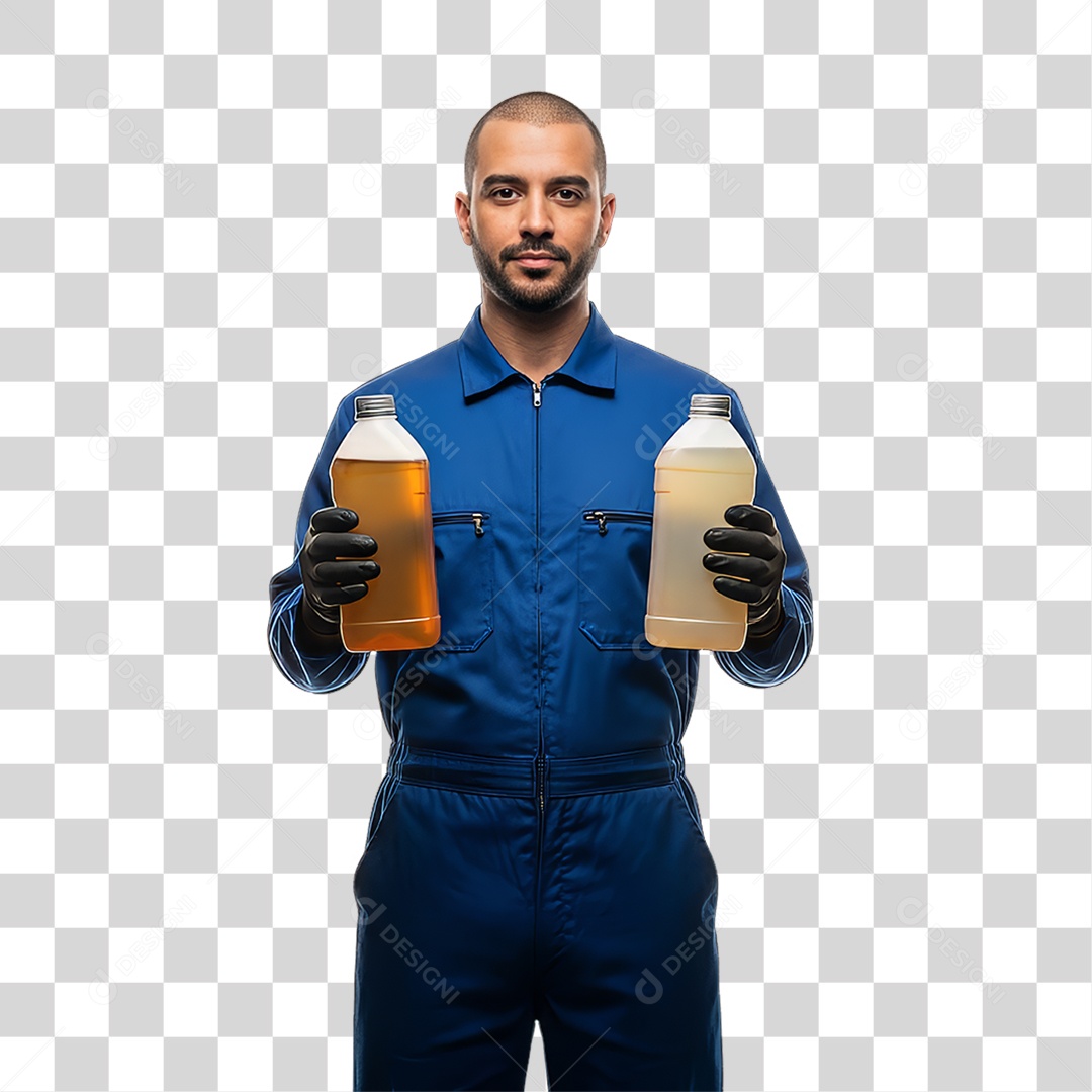 Profissional Mecânico PNG Transparente