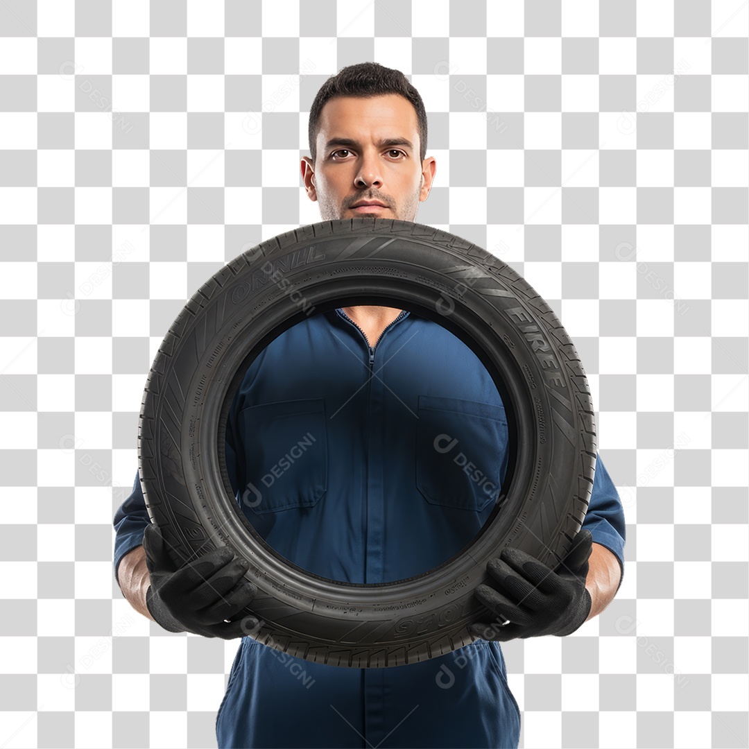 Profissional Mecânico PNG Transparente
