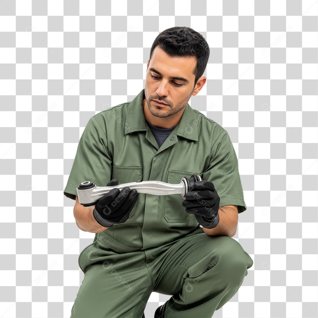 Profissional Mecânico PNG Transparente