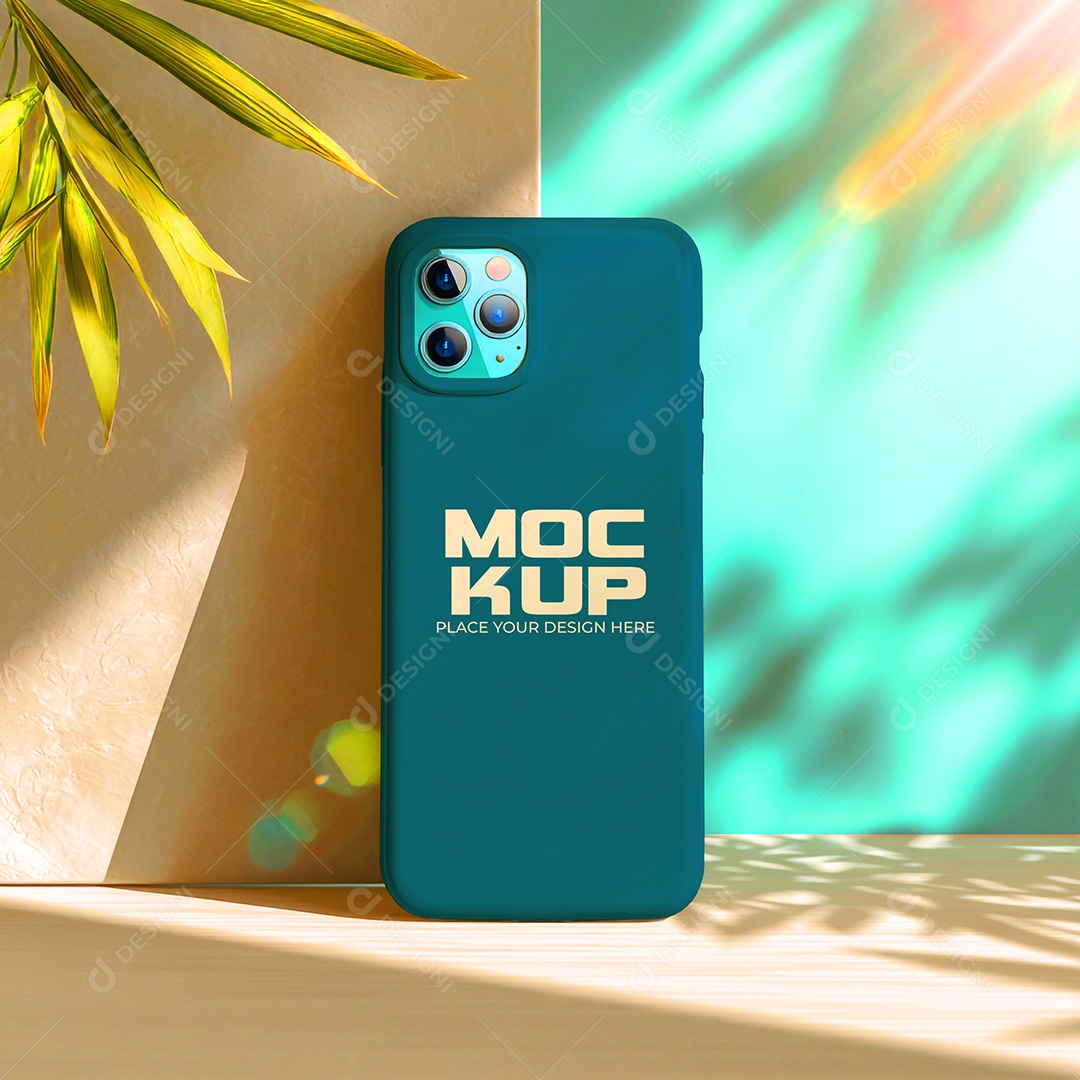 Mockup de Celular Smartphone PSD Editável