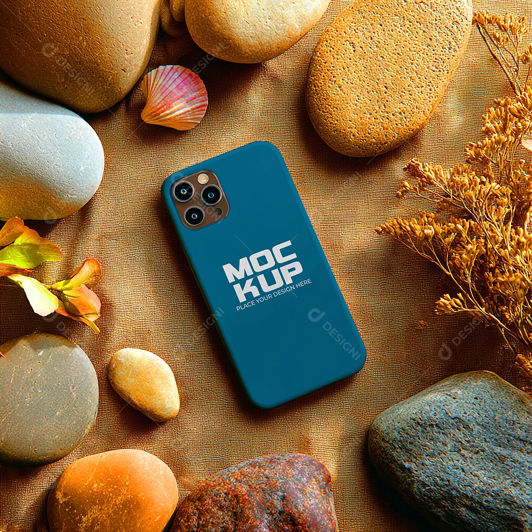 Mockup de Celular Smartphone PSD Editável