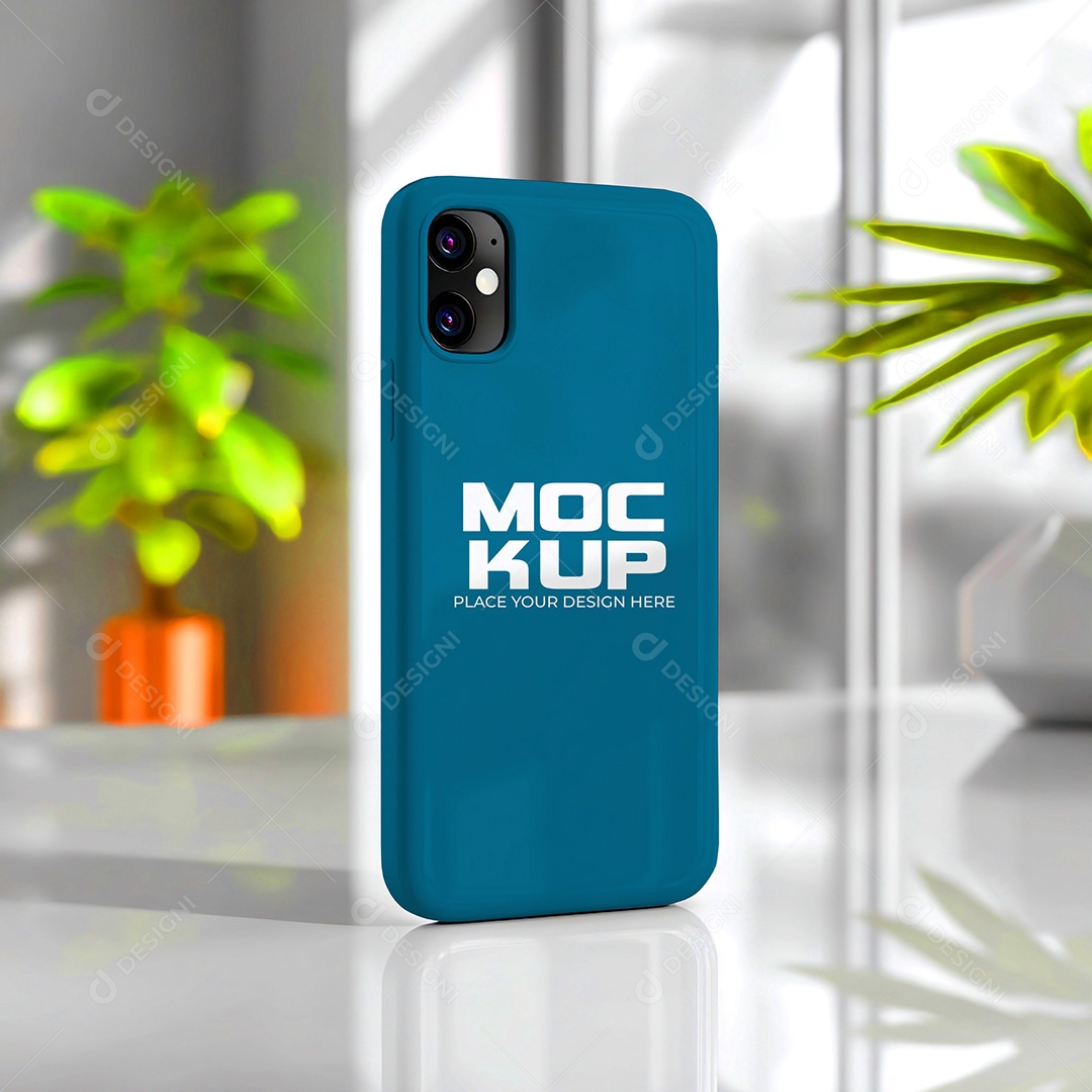Mockup de Celular Smartphone PSD Editável