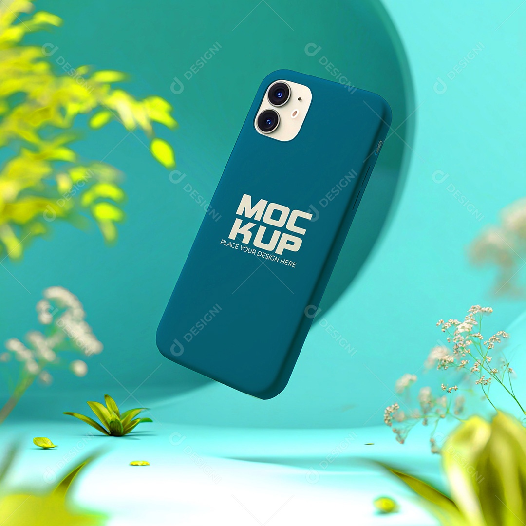 Mockup de Celular Smartphone PSD Editável
