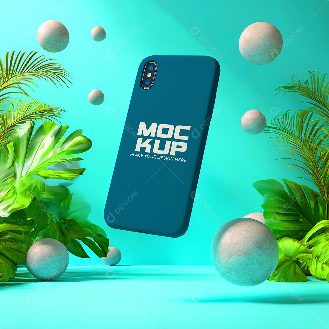 Mockup de Celular Smartphone PSD Editável