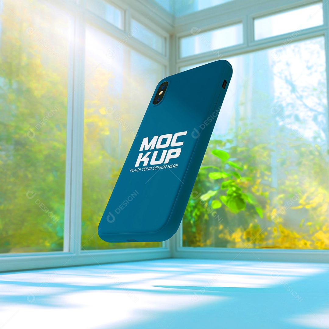 Mockup de Celular Smartphone PSD Editável