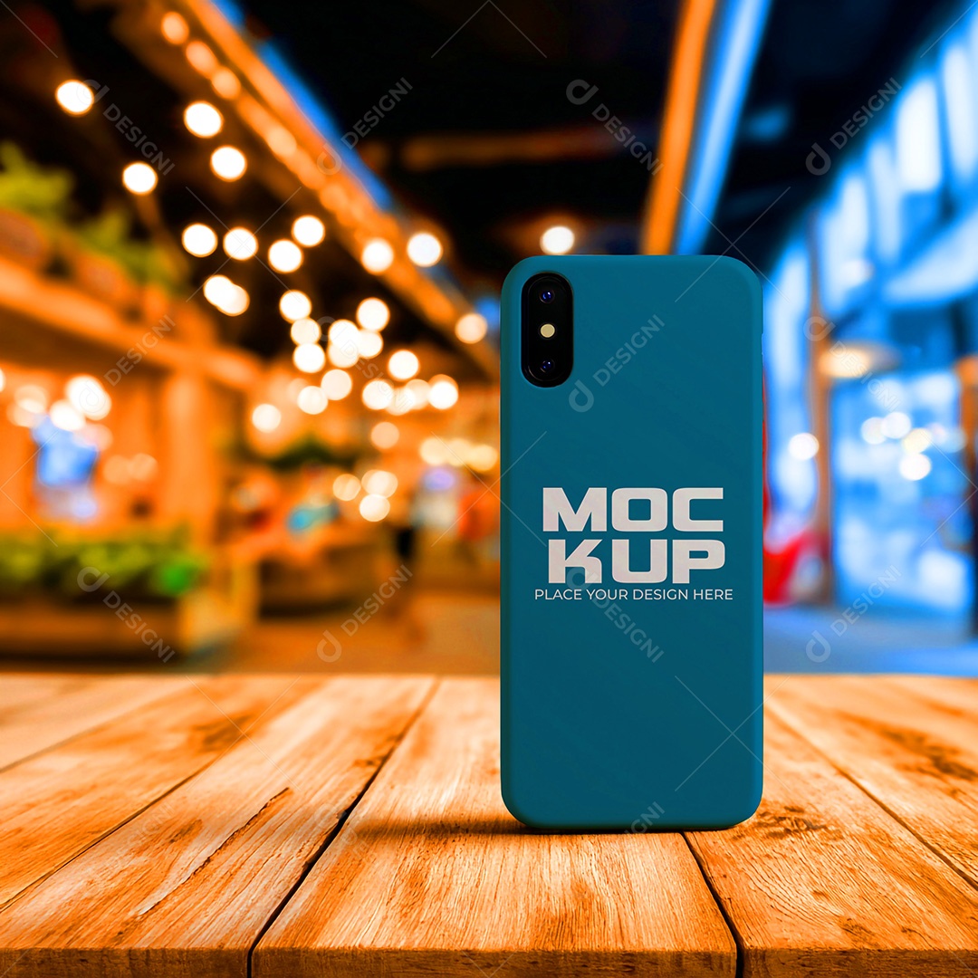 Mockup de Celular Smartphone PSD Editável