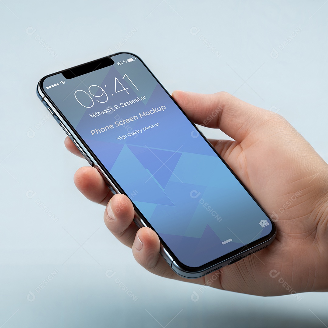 Mockup de Celular PSD Editável