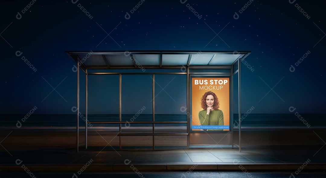 Mockup Anúncio Publicitário PSD Editável