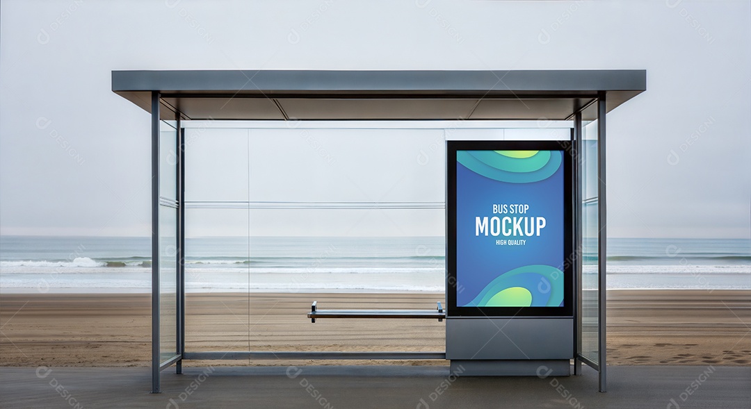 Mockup Anúncio Publicitário PSD Editável