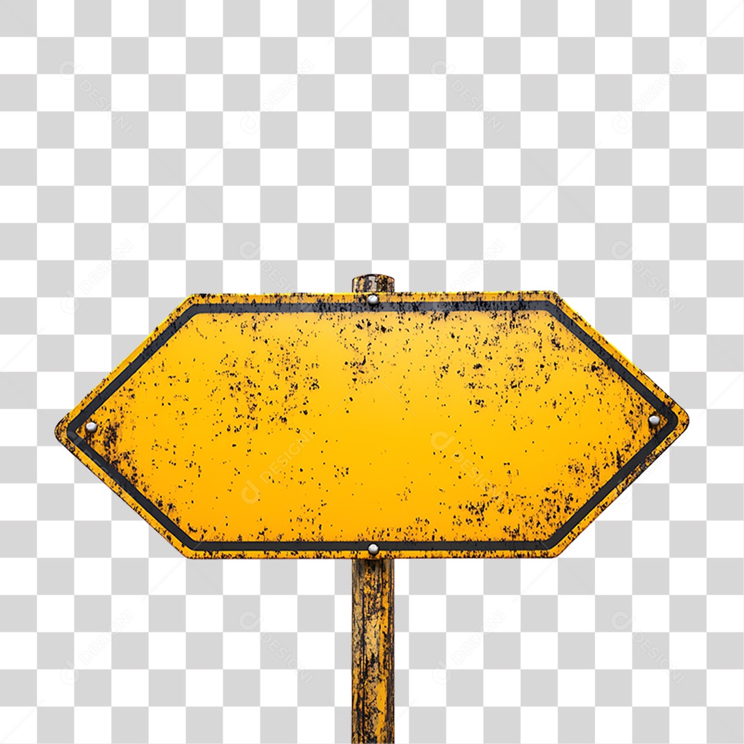 Placa Metálica PNG Transparente