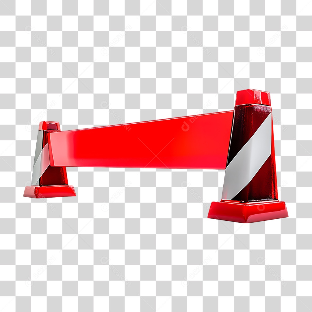 Barreira de Contenção PNG Transparente