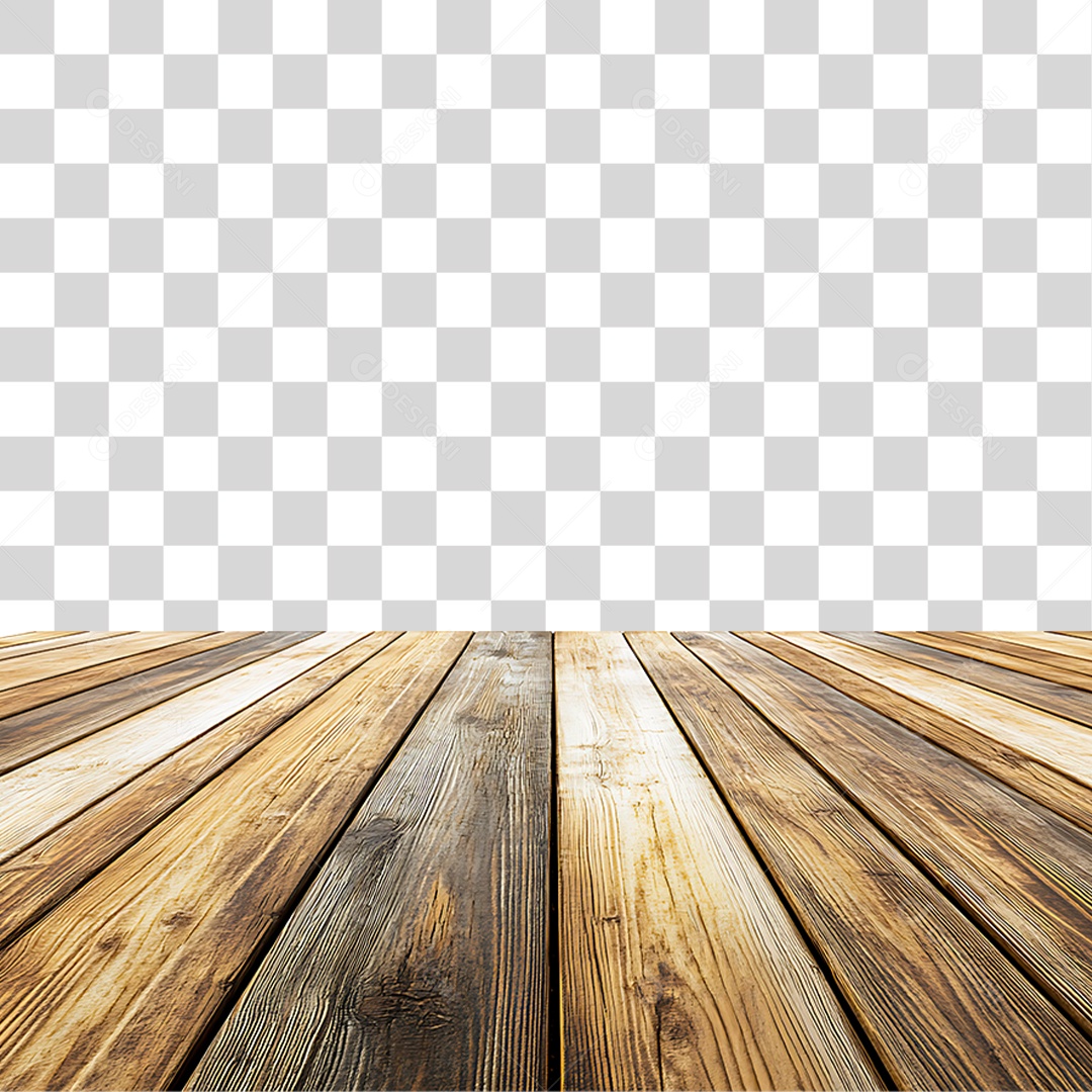 Mesa de Madeira PNG Transparente