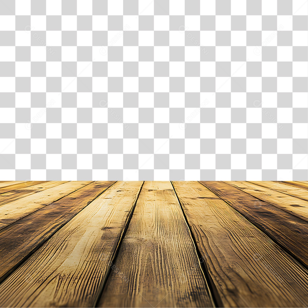 Mesa de Madeira PNG Transparente