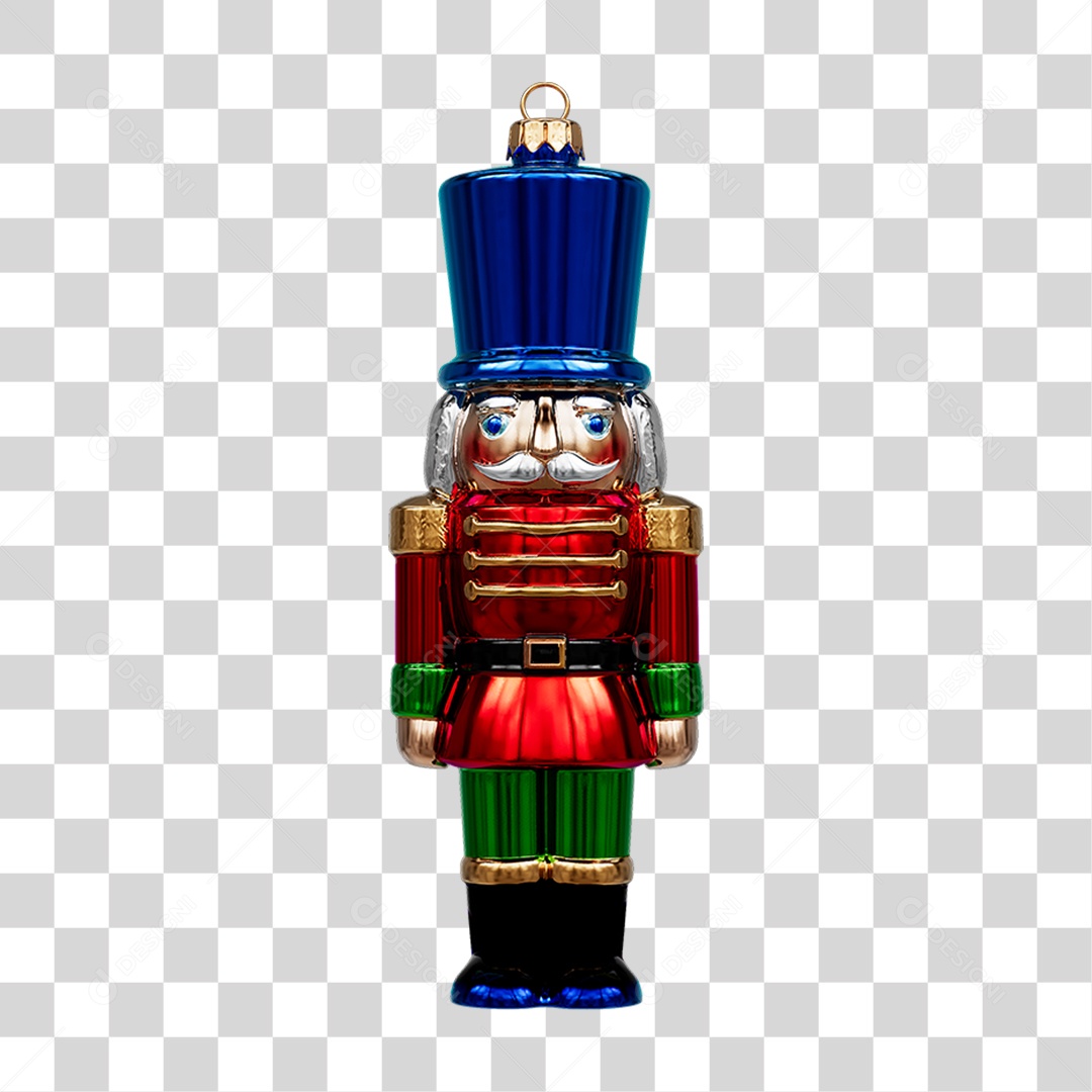 Soldado de Brinquedo Decoração de Natal PNG Transparente