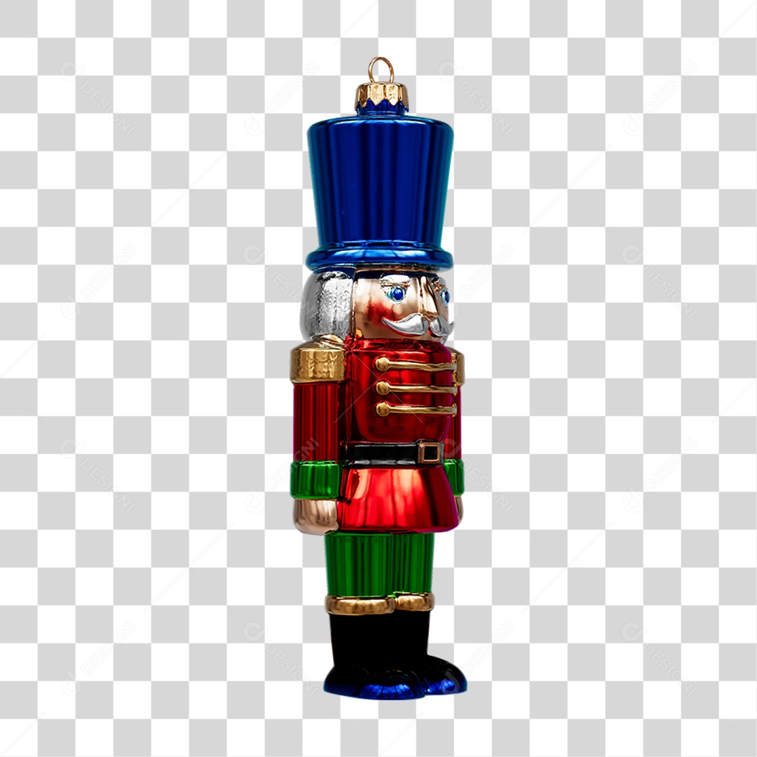 Soldado de Brinquedo Decoração de Natal PNG Transparente