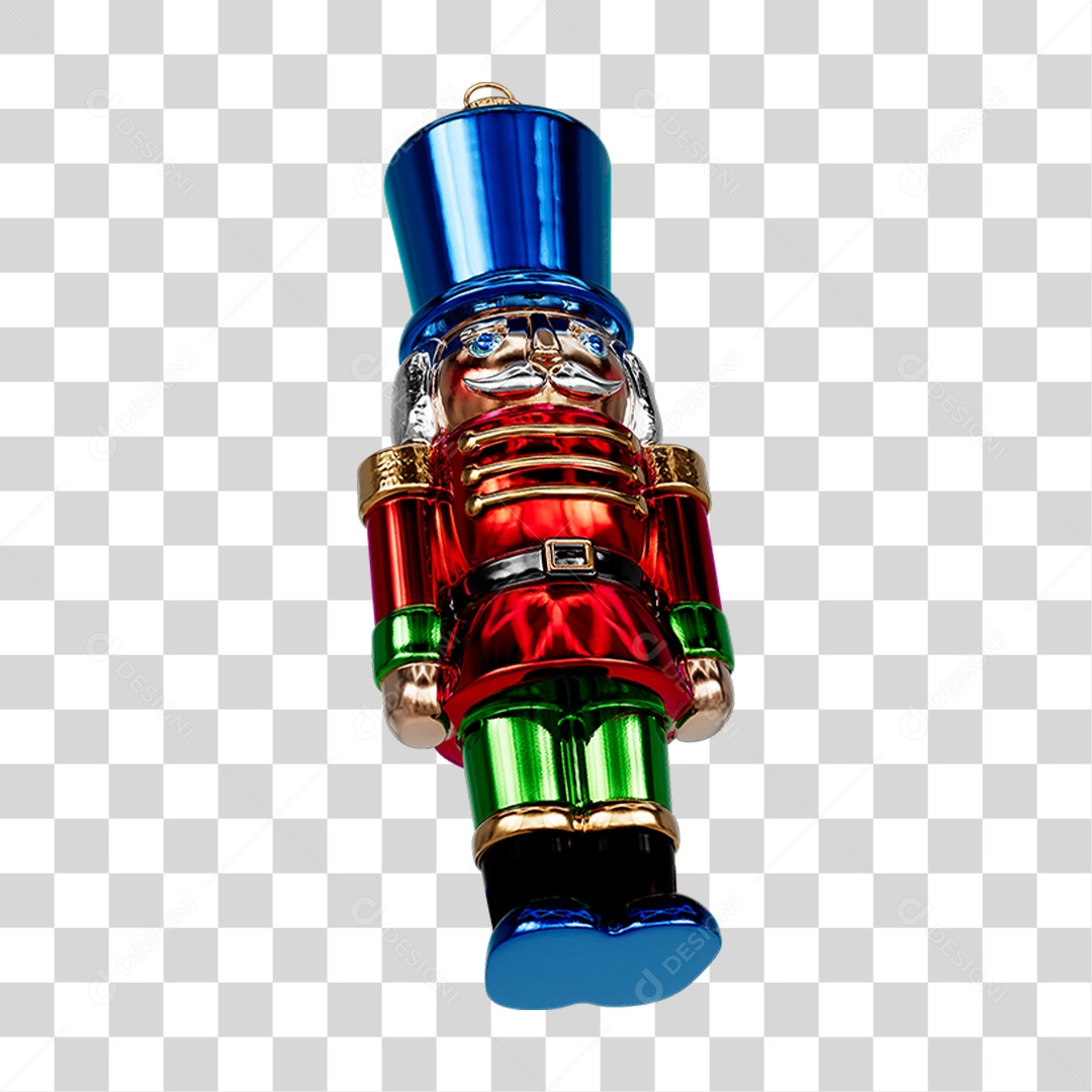 Soldado de Brinquedo Decoração de Natal PNG Transparente