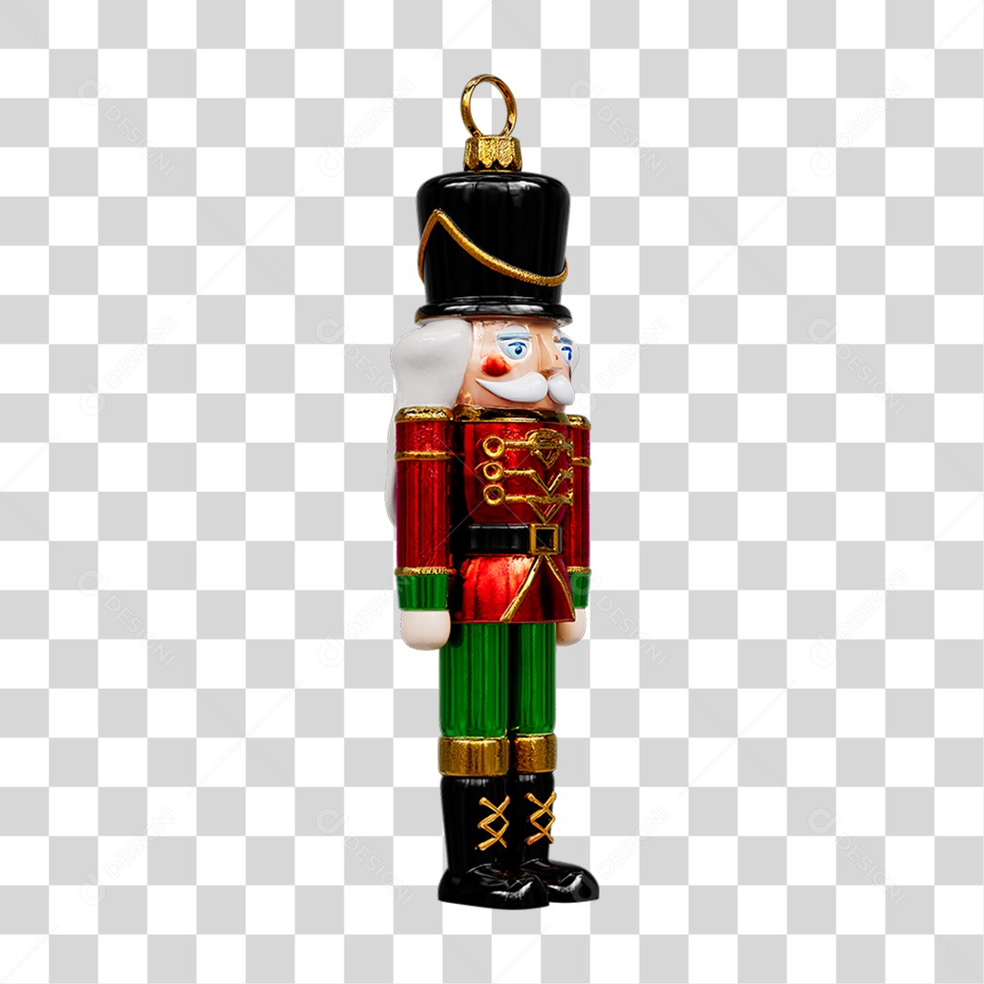 Soldado de Brinquedo Decoração de Natal PNG Transparente