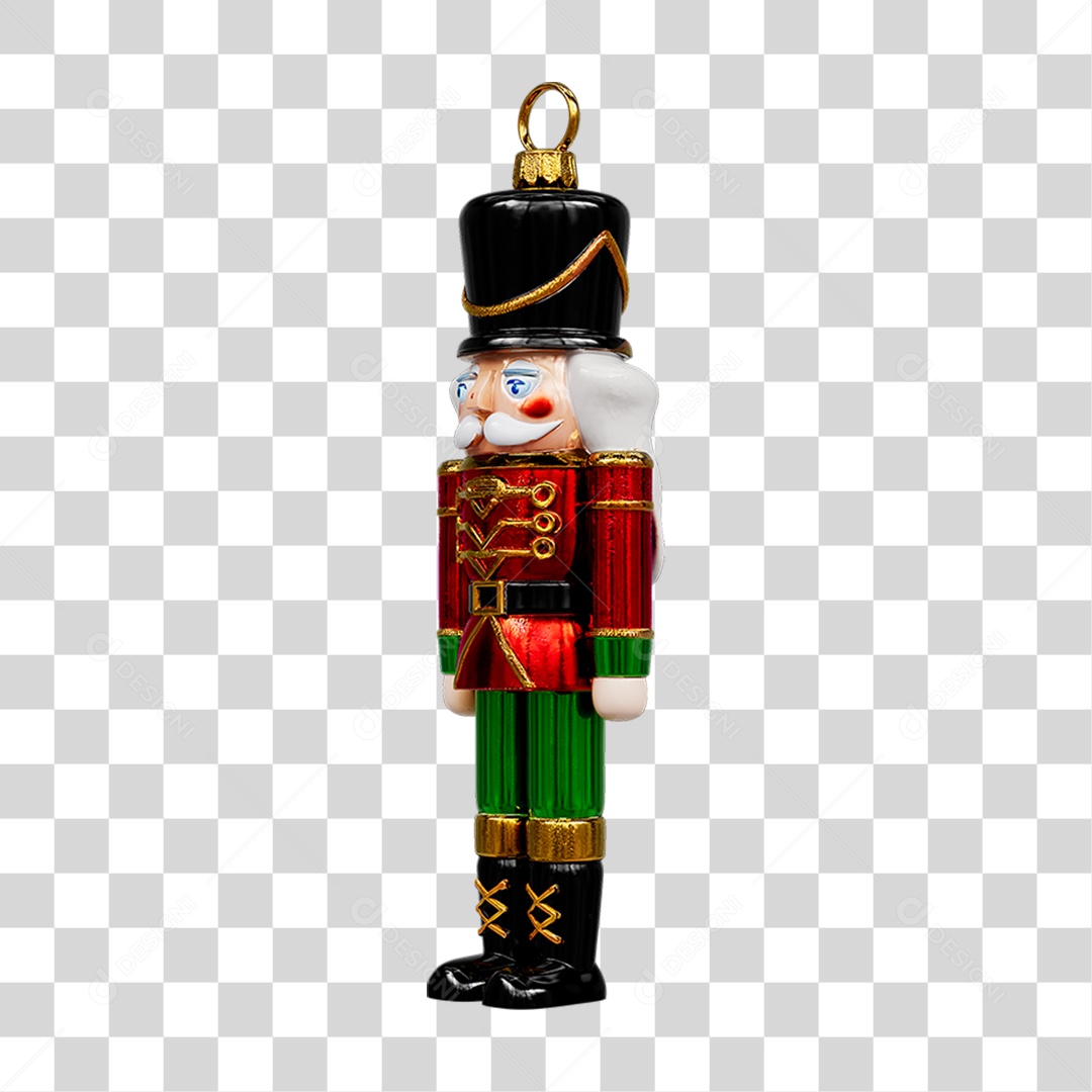 Soldado de Brinquedo Decoração de Natal PNG Transparente