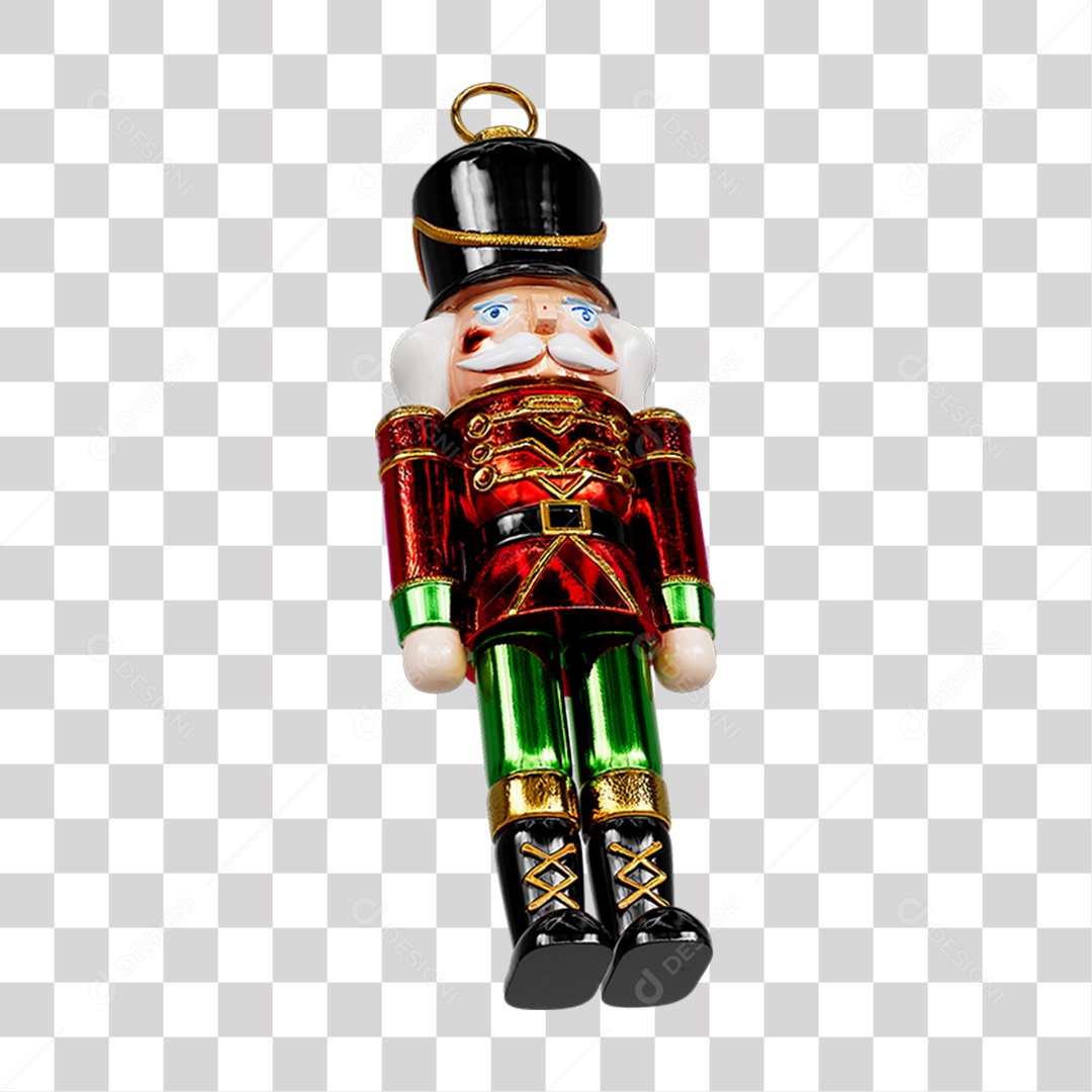 Soldado de Brinquedo Decoração de Natal PNG Transparente