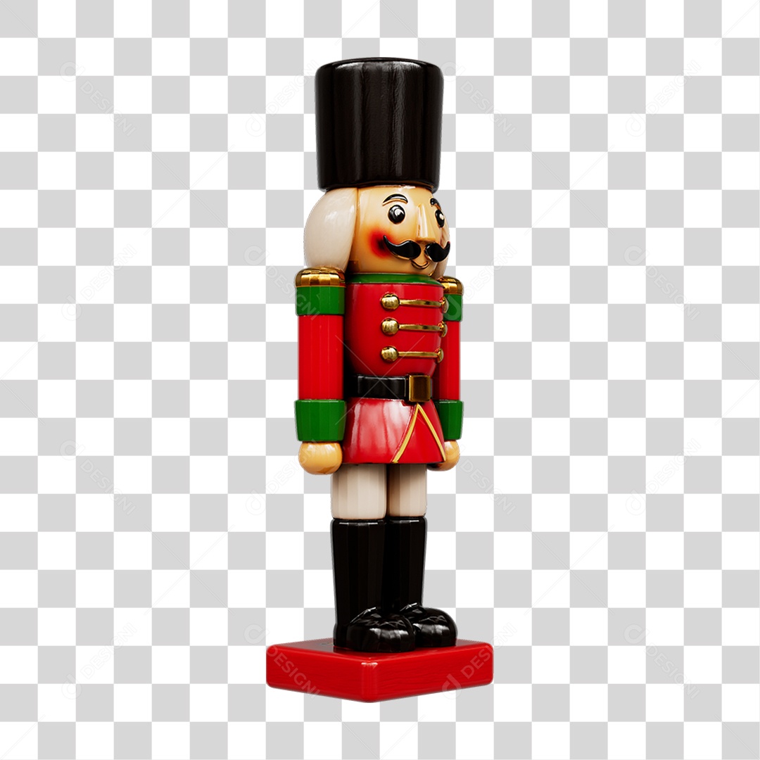 Soldado de Brinquedo Decoração de Natal PNG Transparente