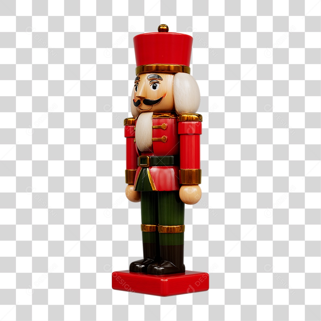 Soldado de Brinquedo Decoração de Natal PNG Transparente