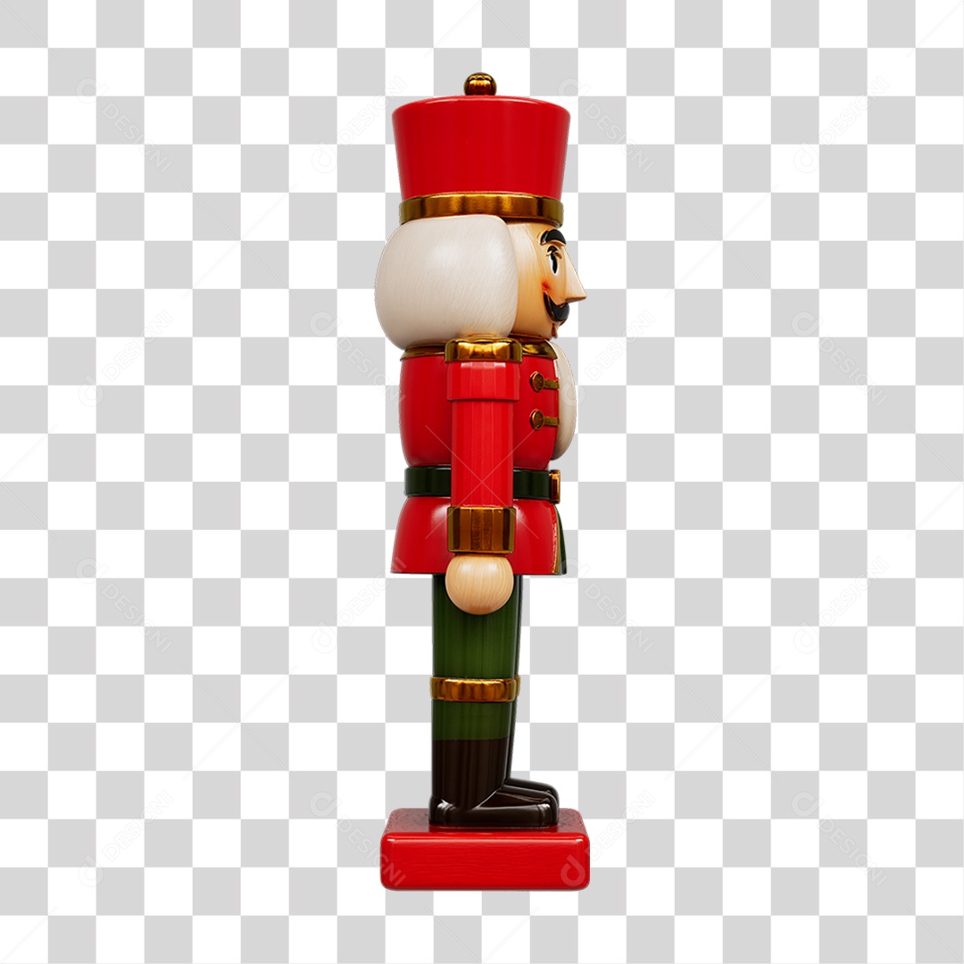 Soldado de Brinquedo Decoração de Natal PNG Transparente