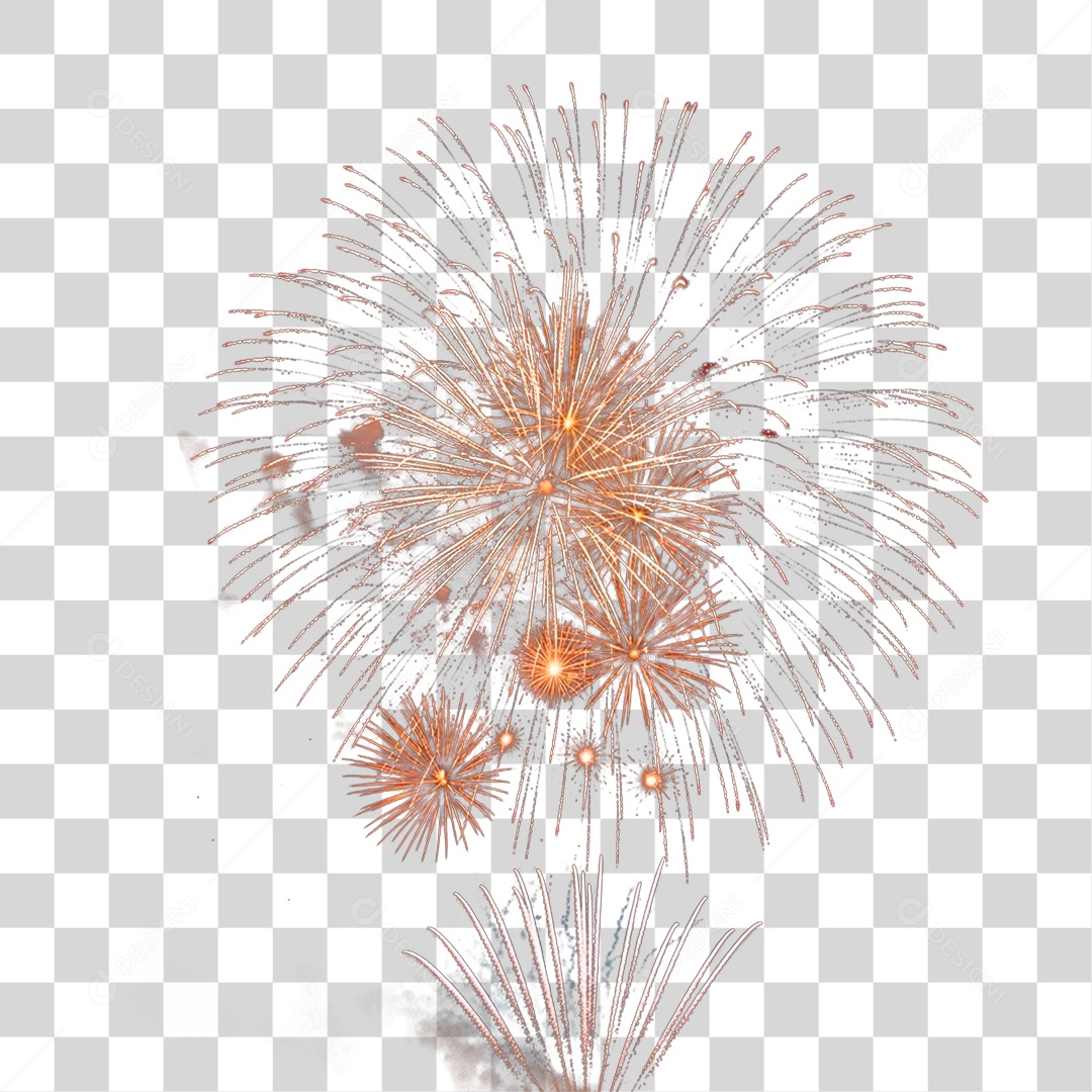 Fogos de Artificio PNG Transparente