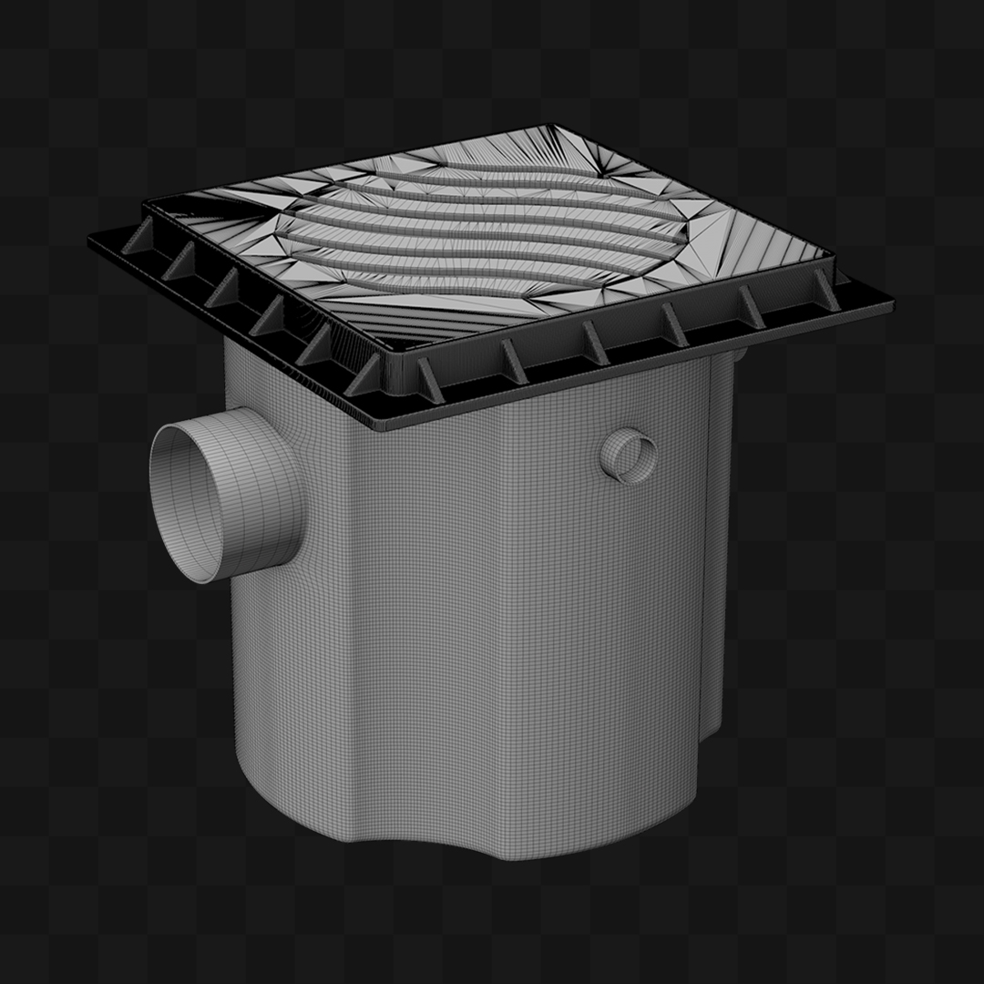 Caixa de Gordura - Modelo 3D