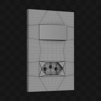 Interruptor e Tomada - Modelo 3D