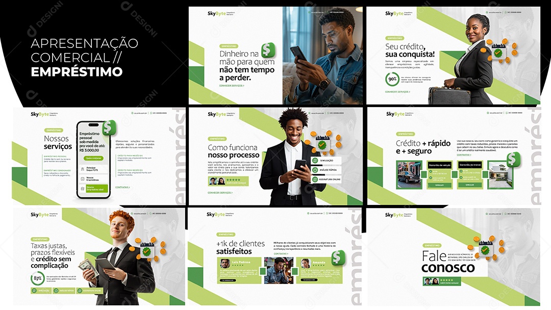 Apresentação Comercial Empréstimo PSD Editável