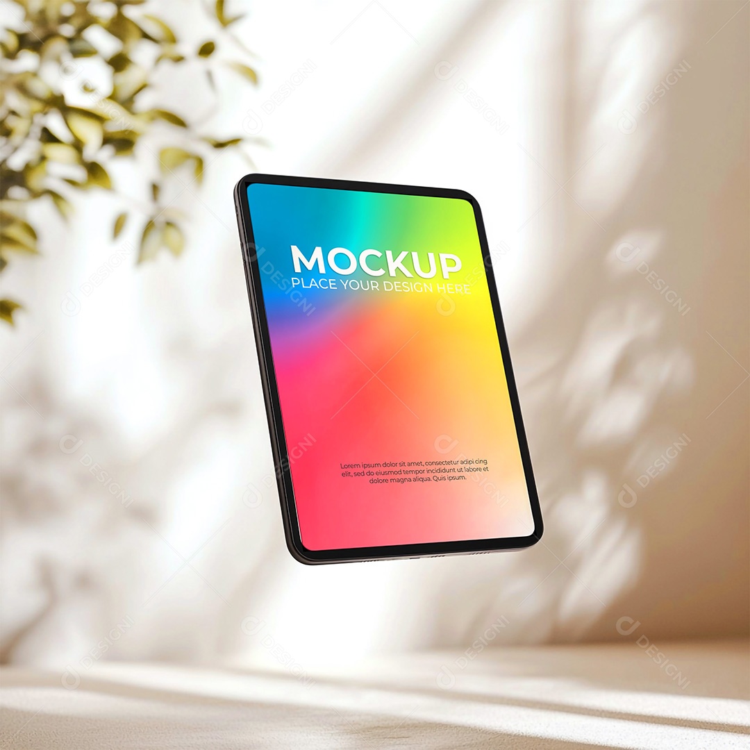 Tablet Mockup PSD Editável