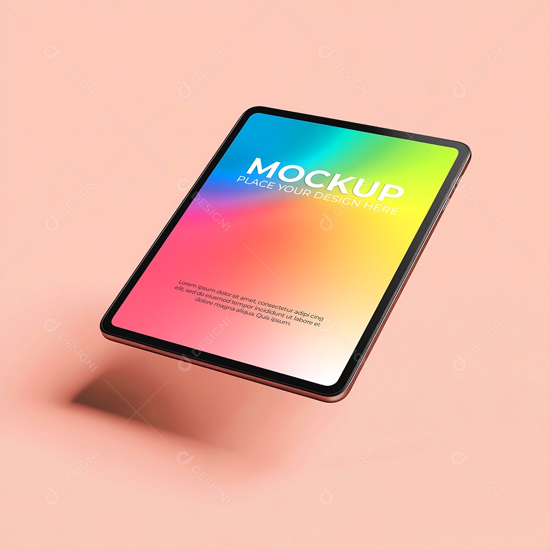 Tablet Mockup PSD Editável